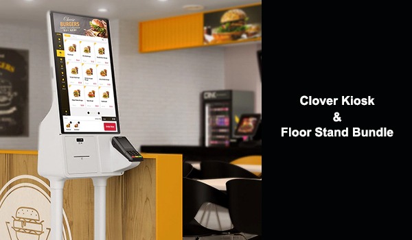 Clover Kiosk and Floor Stand Bundle